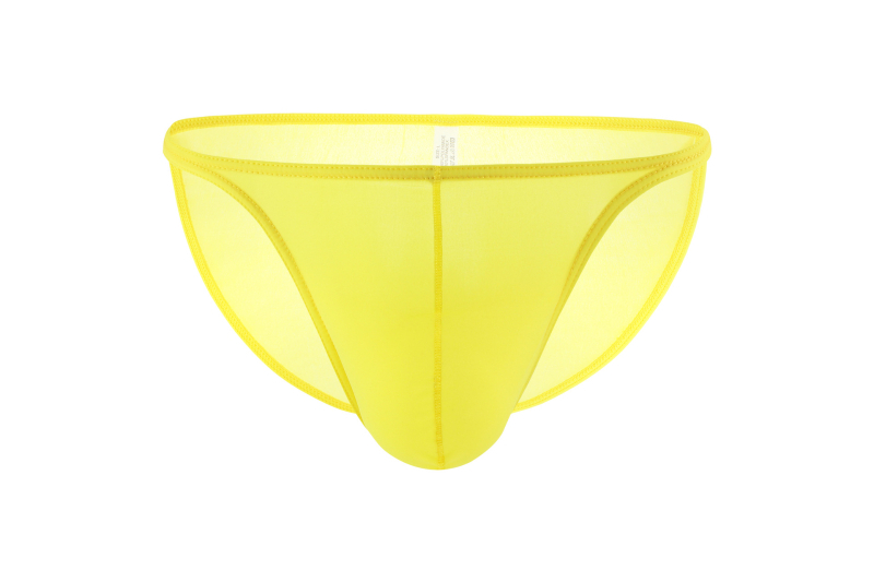 Dropshipping Muško donje rublje U-konveksne mikro-prozirne gaćice Tanke seksi gaćice od ledene svile za mlade muškarce