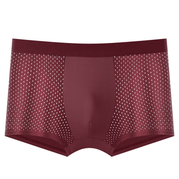 Διασυνοριακό Εξωτερικό Εμπόριο Ζωντανές Πωλήσεις Μόδας Ice Silk Mesh Ανδρικά Παντελόνια Αναπνέοντα Ανδρικά Μπόξερ Σλιπ Καλοκαιρινά Ανδρικά Εσώρουχα