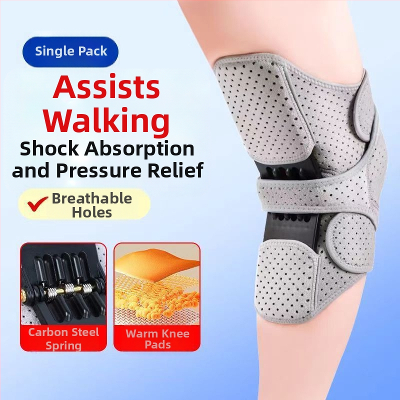Podesivi pojačivač koljena za zglob koljena, zaštitni pokrov za fiksaciju patele, čučanj, vanjski planinarski štitnik za koljena protiv sudara