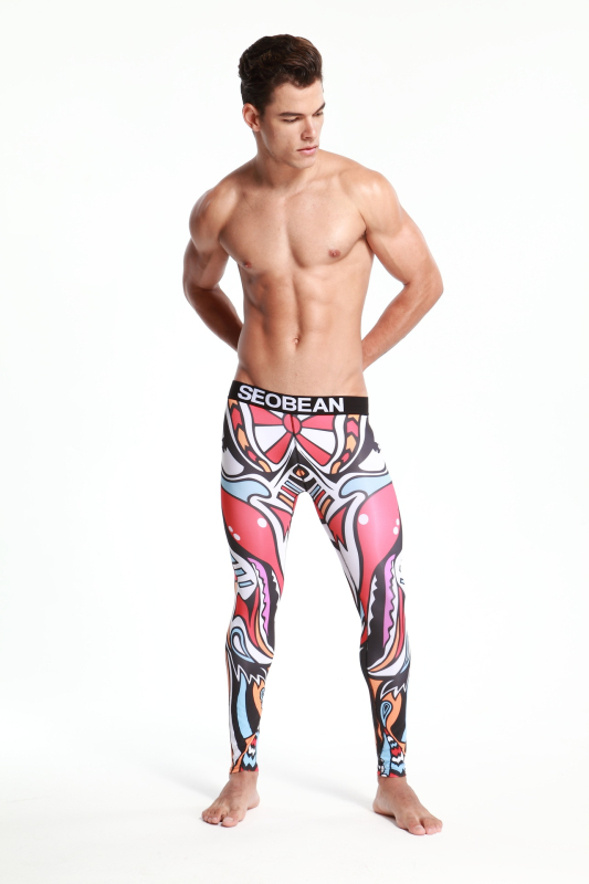 SEOBEAN/Xibin, pantaloni lungi noi pentru bărbați, colanți slim elastici și călduroși, pantaloni calzi pentru bărbați, en-gros