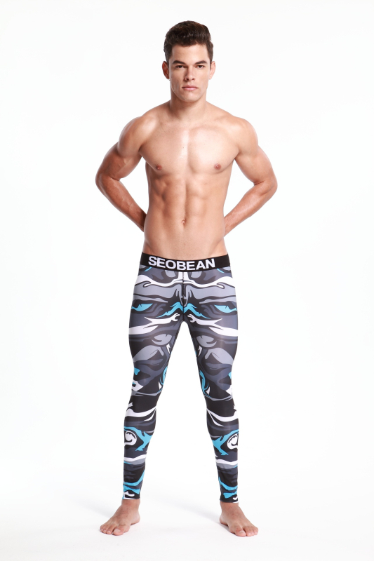 SEOBEAN/Xibin, pantaloni lungi noi pentru bărbați, colanți slim elastici și călduroși, pantaloni calzi pentru bărbați, en-gros