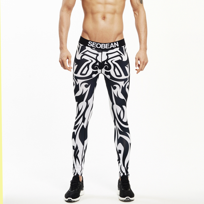 SEOBEAN/Xibin, pantaloni lungi noi pentru bărbați, colanți slim elastici și călduroși, pantaloni calzi pentru bărbați, en-gros