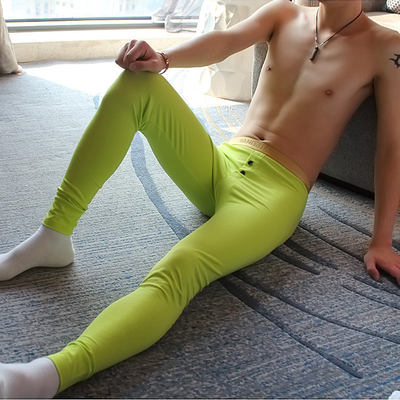 Pantaloni călduroase pentru bărbați WJ Net, vândute din fabrică, toamnă/iarnă, cu talie joasă, din bumbac, respirabil, absorbant al transpirației, 4011-CKU