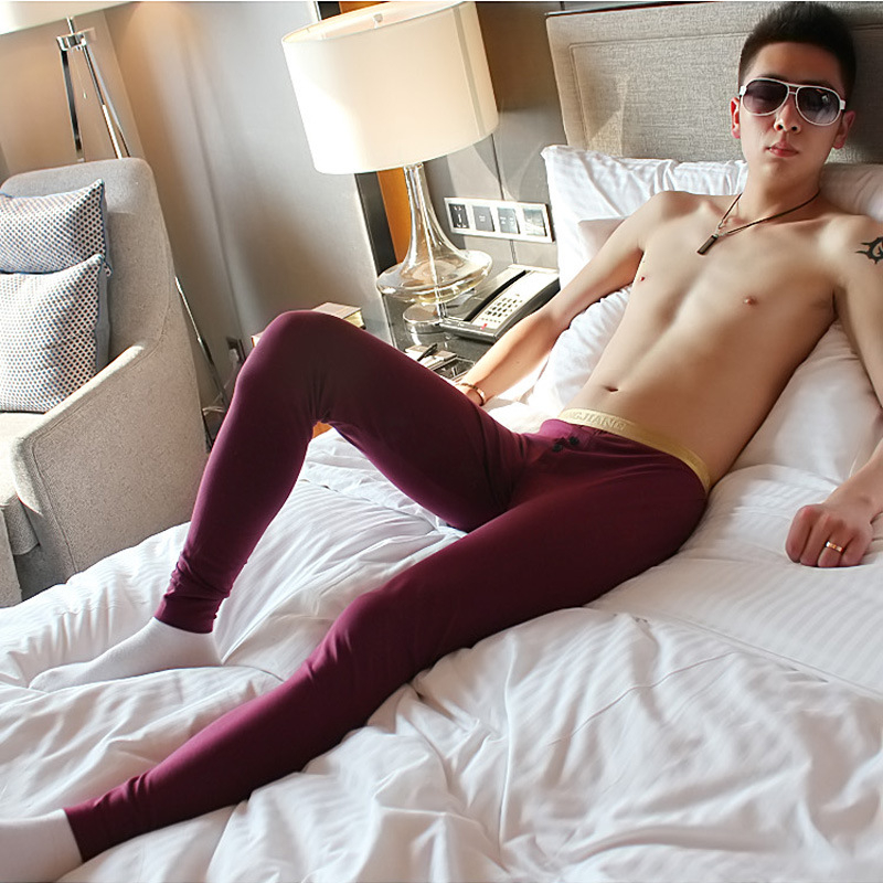 Pantaloni călduroase pentru bărbați WJ Net, vândute din fabrică, toamnă/iarnă, cu talie joasă, din bumbac, respirabil, absorbant al transpirației, 4011-CKU