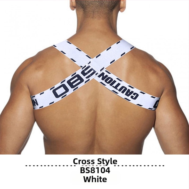 46 boja PUMPA Remen za rame Elastični izvlačni prsni remen Veliki prsni remen Europski i američki Party Fitness Seksi Muscle Muški remen