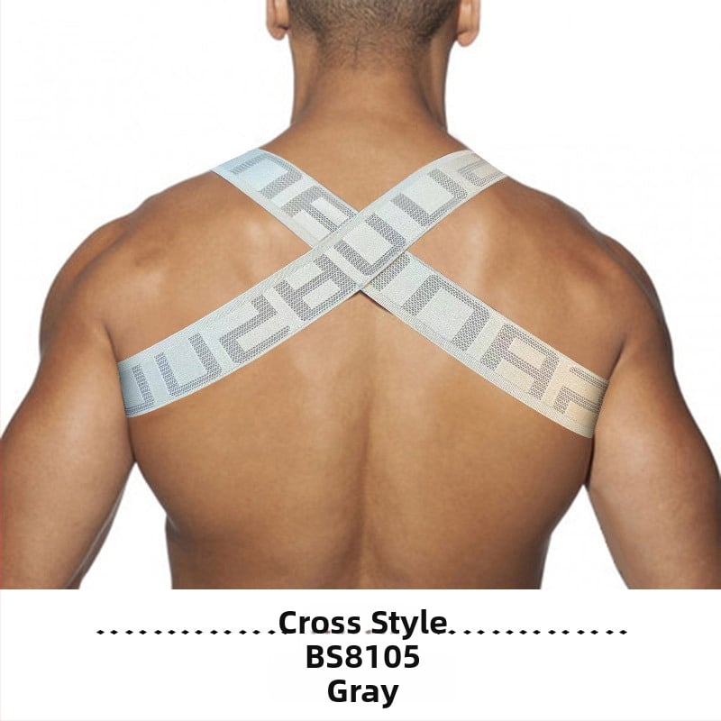 46 boja PUMPA Remen za rame Elastični izvlačni prsni remen Veliki prsni remen Europski i američki Party Fitness Seksi Muscle Muški remen