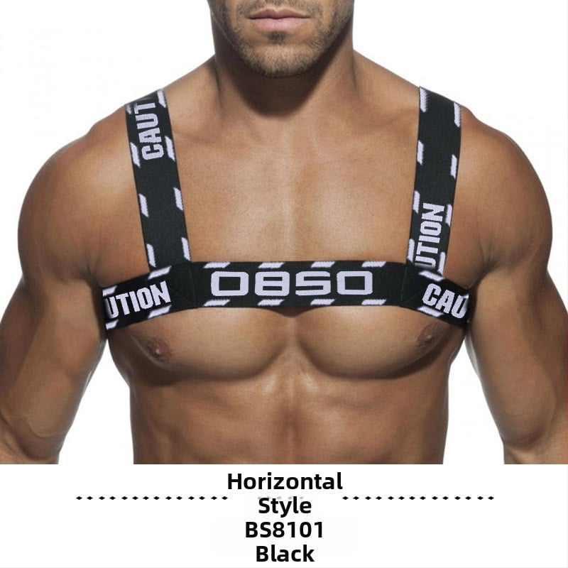 46 boja PUMPA Remen za rame Elastični izvlačni prsni remen Veliki prsni remen Europski i američki Party Fitness Seksi Muscle Muški remen