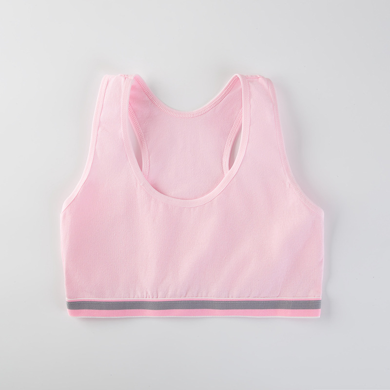 Arenguperiood väike vest naisüliõpilastele tüdrukute aluspesu suured lapsed 9-12 tüdrukud põhikooliõpilased ilma terasrõngata tüdrukute rinnahoidja