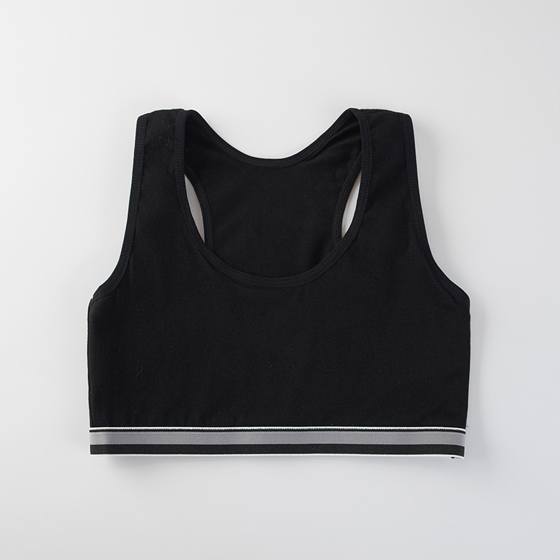 Arenguperiood väike vest naisüliõpilastele tüdrukute aluspesu suured lapsed 9-12 tüdrukud põhikooliõpilased ilma terasrõngata tüdrukute rinnahoidja