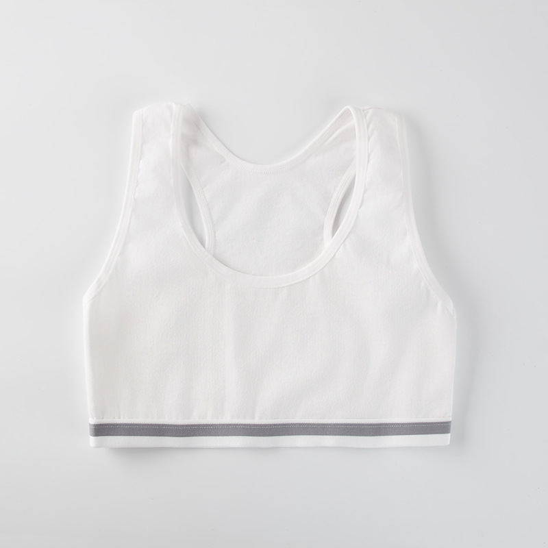 Arenguperiood väike vest naisüliõpilastele tüdrukute aluspesu suured lapsed 9-12 tüdrukud põhikooliõpilased ilma terasrõngata tüdrukute rinnahoidja