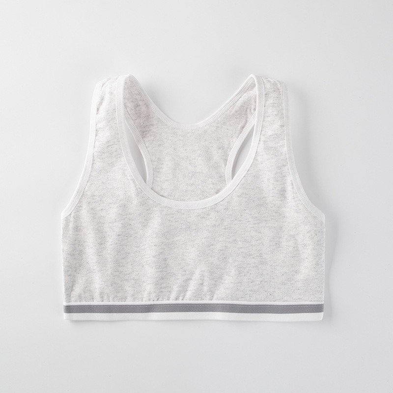 Arenguperiood väike vest naisüliõpilastele tüdrukute aluspesu suured lapsed 9-12 tüdrukud põhikooliõpilased ilma terasrõngata tüdrukute rinnahoidja