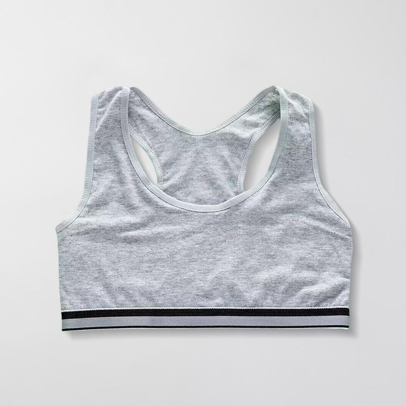 Arenguperiood väike vest naisüliõpilastele tüdrukute aluspesu suured lapsed 9-12 tüdrukud põhikooliõpilased ilma terasrõngata tüdrukute rinnahoidja