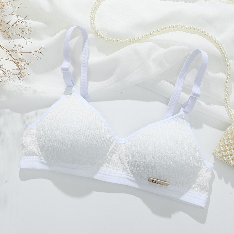 Tüdrukute suvine õhuke aluspesu põhikooliõpilastele gümnaasiumiõpilastele tüdrukute rinnahoidja ilma terasrõngasteta, sidumisvaba rinnahoidja