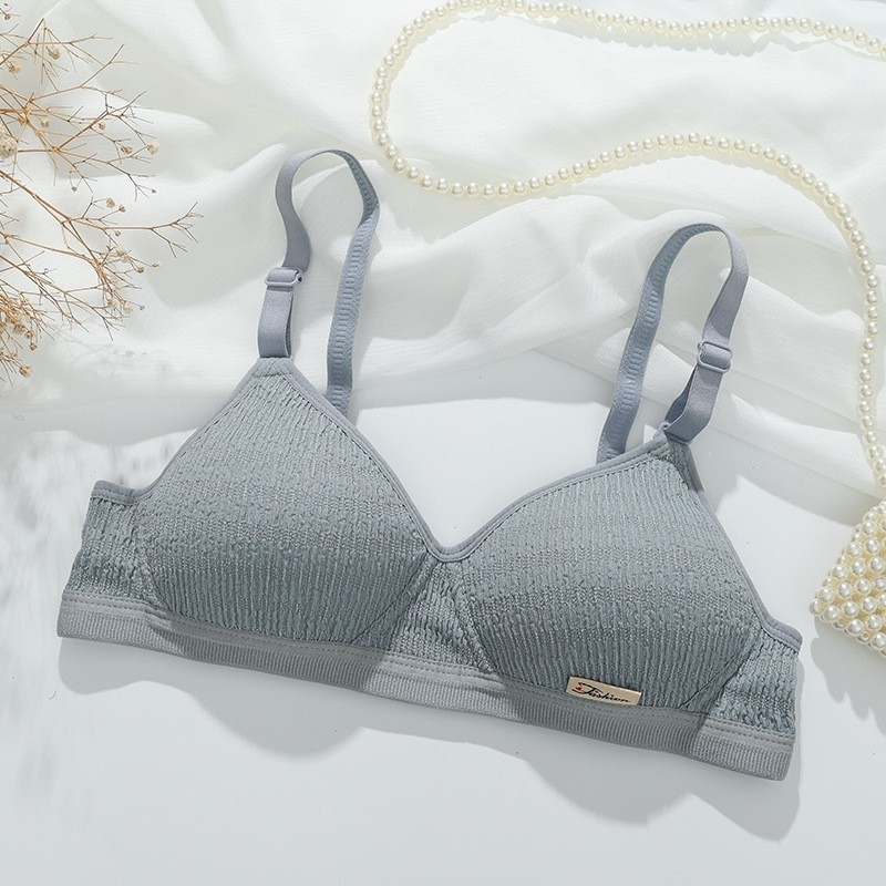 Tüdrukute suvine õhuke aluspesu põhikooliõpilastele gümnaasiumiõpilastele tüdrukute rinnahoidja ilma terasrõngasteta, sidumisvaba rinnahoidja