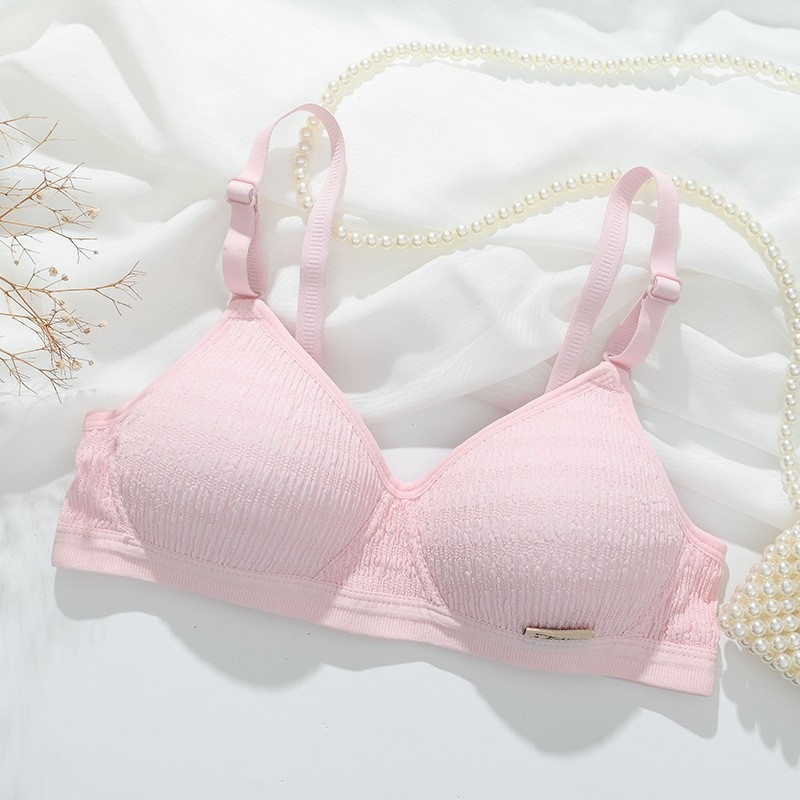 Tüdrukute suvine õhuke aluspesu põhikooliõpilastele gümnaasiumiõpilastele tüdrukute rinnahoidja ilma terasrõngasteta, sidumisvaba rinnahoidja