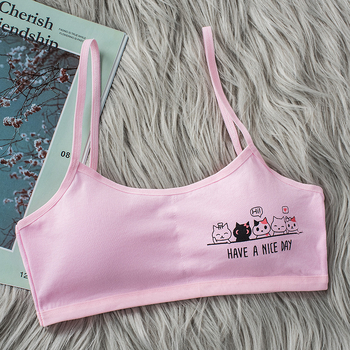 [Spot Second Hair] Σουτιέν για Κορίτσια με Βαμβακερό Εσώρουχο Camisole, Παιδικό Σουτιέν 9-14 ετών