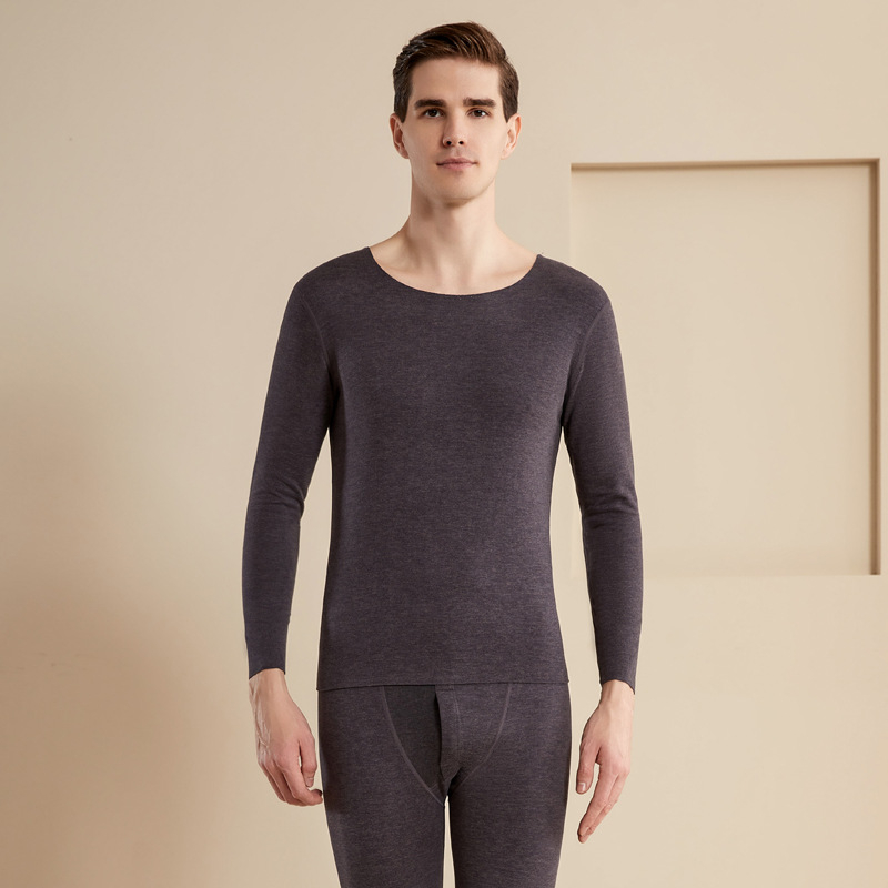 Naujo stiliaus, plius dydžio, šiltas vidinis kostiumas vyrams ir moterims, rudens ir žiemos, su vilnos pamušalu, sustorinti, šalčiui atsparūs, paprasti, universalūs, baziniai rudens drabužiai ir kelnės.