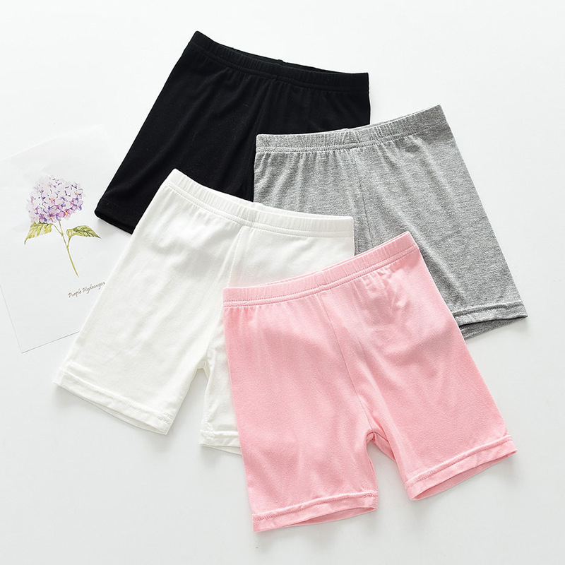 Tüdrukute turvapüksid kevadel ja suvel uued jooksmisvastased kerged suvised õhukesed beebi- ja lastekindlustusega tüdrukute lühikesed püksid jalgevahele