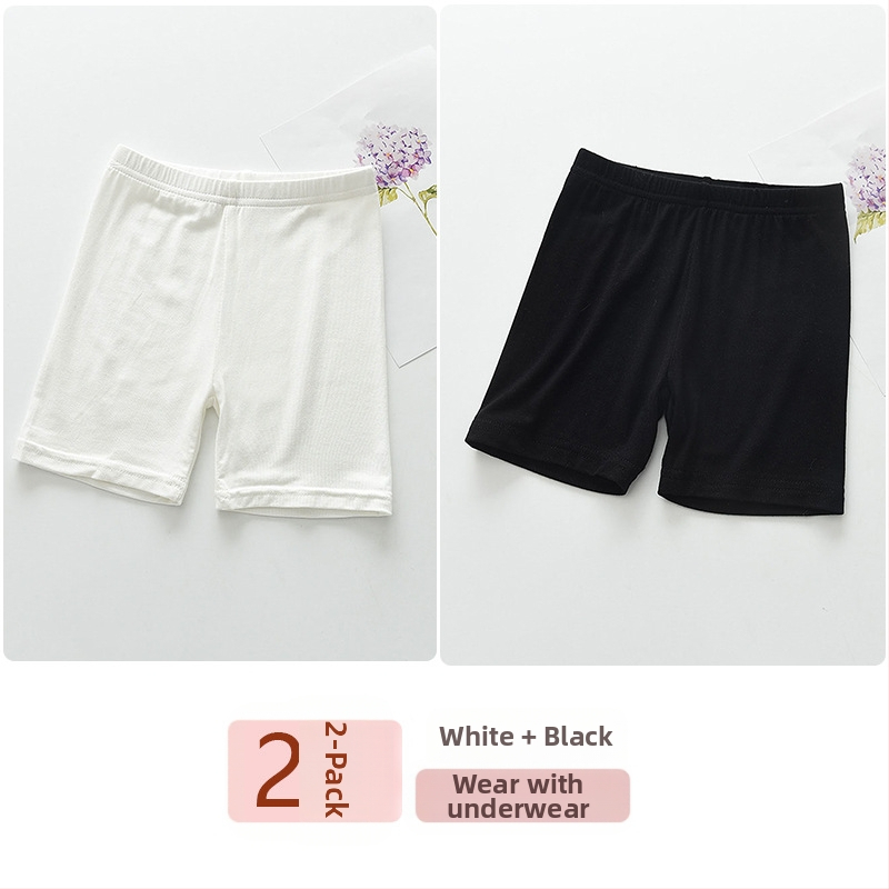 Tüdrukute turvapüksid kevadel ja suvel uued jooksmisvastased kerged suvised õhukesed beebi- ja lastekindlustusega tüdrukute lühikesed püksid jalgevahele