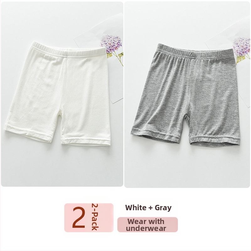 Tüdrukute turvapüksid kevadel ja suvel uued jooksmisvastased kerged suvised õhukesed beebi- ja lastekindlustusega tüdrukute lühikesed püksid jalgevahele