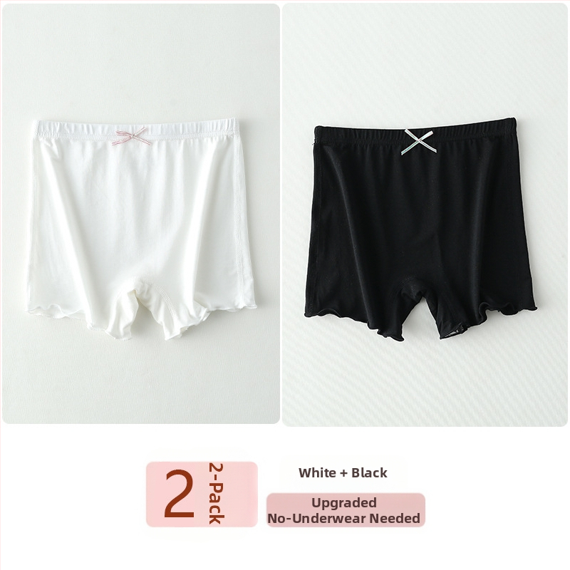 Tüdrukute turvapüksid kevadel ja suvel uued jooksmisvastased kerged suvised õhukesed beebi- ja lastekindlustusega tüdrukute lühikesed püksid jalgevahele