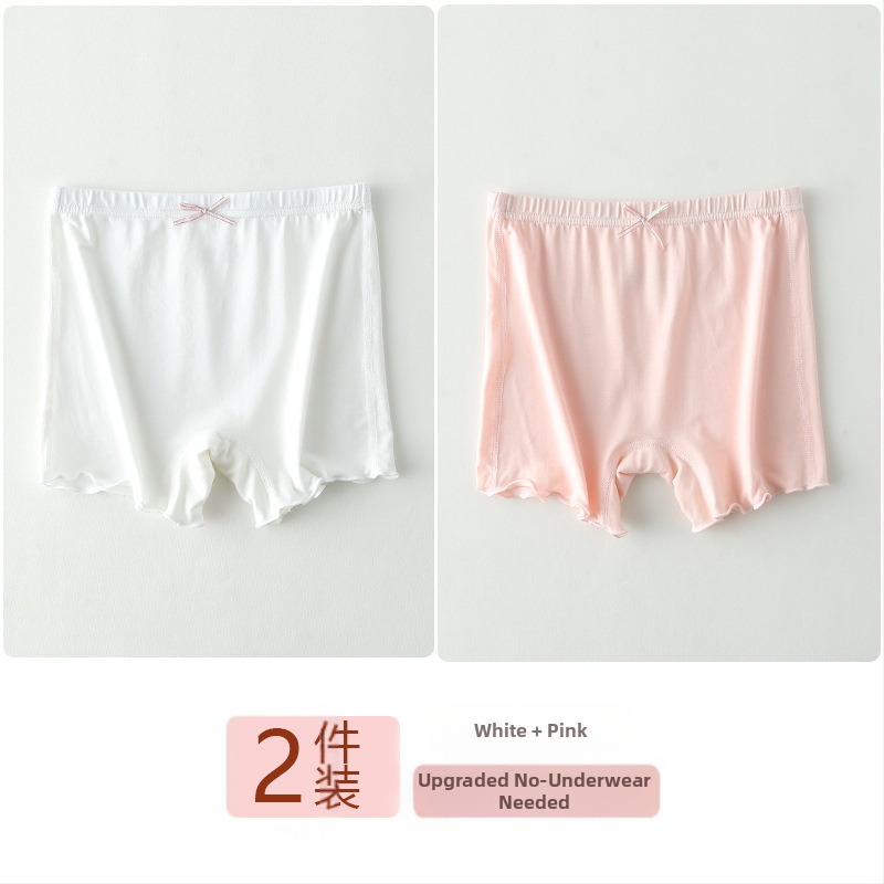 Tüdrukute turvapüksid kevadel ja suvel uued jooksmisvastased kerged suvised õhukesed beebi- ja lastekindlustusega tüdrukute lühikesed püksid jalgevahele