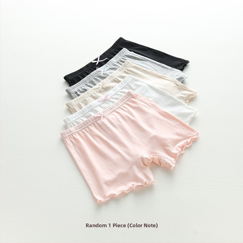 Tüdrukute turvapüksid kevadel ja suvel uued jooksmisvastased kerged suvised õhukesed beebi- ja lastekindlustusega tüdrukute lühikesed püksid jalgevahele