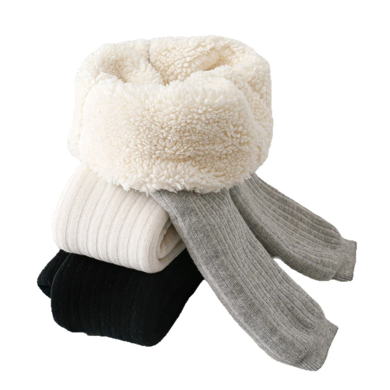 Gyerek harisnyanadrág, polár béléssel, lányka nadrág, téli vastagított egyrészes bársony baba lányka leggings, Northeast szuper vastag pamut nadrág