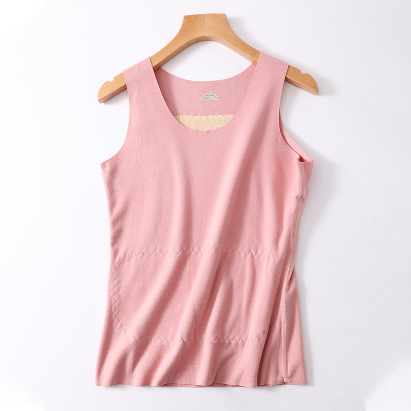 Paarile mõeldud õmblusteta termovest meestele ja naistele, kahepoolne soojendusega fliisvoodriga paksendatud külmakindla vesti sisemus sügiseks ja talveks