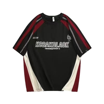 Υποστήριξη σε κατασκευαστές σχεδιαστών για γρήγορη δειγματισμό καλοκαιρινών ανδρικών και γυναικείων casual μπλουζών με φαρδιά λαιμόκοψη και κοντό μανίκι