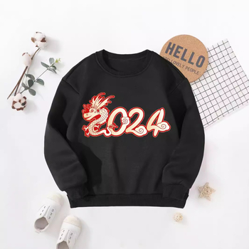 Határokon átnyúló, különleges európai és amerikai külkereskedelmi trendi betűnyomásos hosszú ujjú fiú pulóver, nyári új gyermekruházat