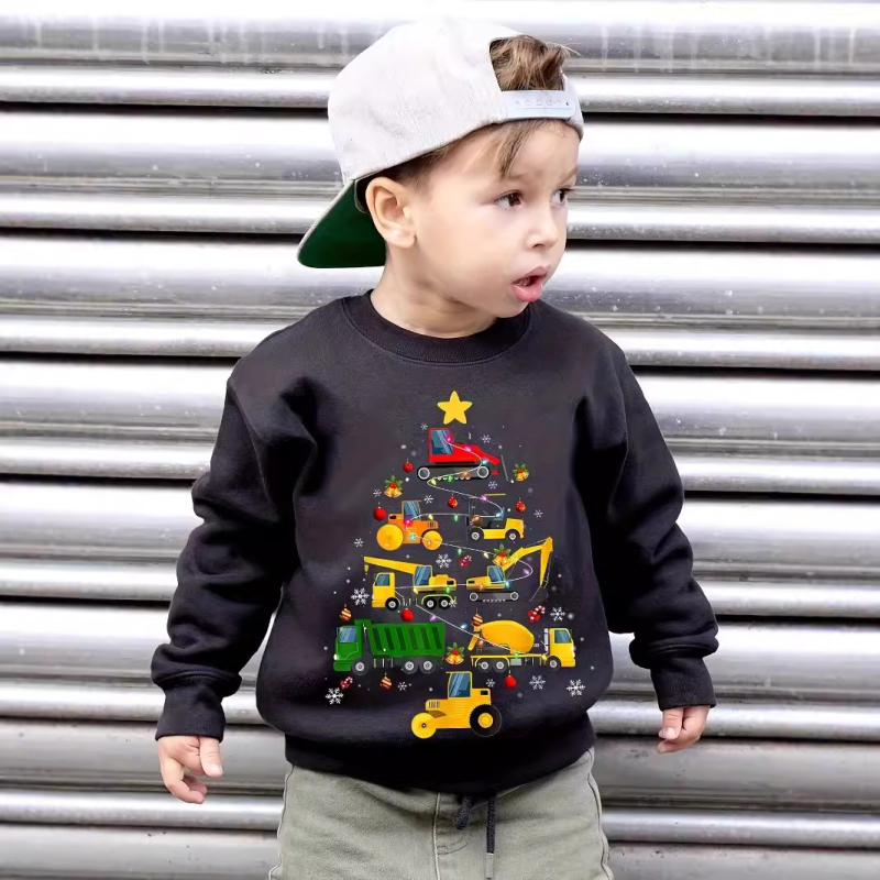 Határokon átnyúló, különleges európai és amerikai külkereskedelmi trendi betűnyomásos hosszú ujjú fiú pulóver, nyári új gyermekruházat