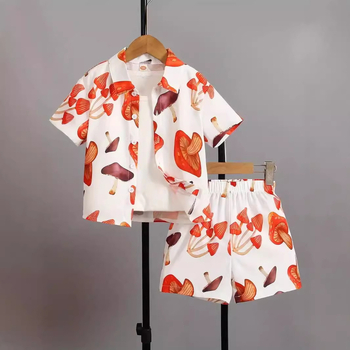 Ins korejski stil ljetne nove dječake moderne zgodne Lel kratke hlače od dva dijela RG01-RD01