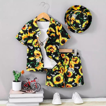 Ins korejski stil ljetne nove dječake moderne zgodne Lel kratke hlače od dva dijela RG01-RD01