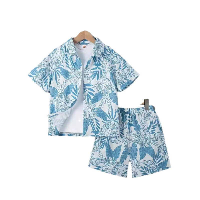 Ins korejski stil ljetne nove dječake moderne zgodne Lel kratke hlače od dva dijela RG01-RD01