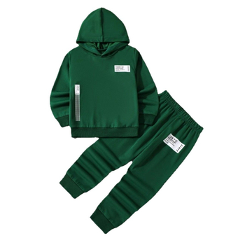 Έτοιμο κοστούμι δύο τεμαχίων για αγόρια, άμεσου εφοδιασμού από το εργοστάσιο, για άνδρες, casual, καλοκαιρινό και φθινοπωρινό, με κουκούλα, μακρυμάνικο, κατόπιν παραγγελίας, κατόπιν παραγγελίας