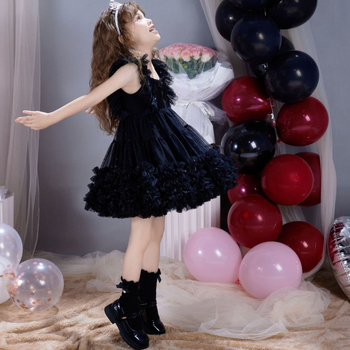 Παιδικά Ρούχα Διασυνοριακά Δημοφιλές Φόρεμα για Κορίτσια Φόρεμα Πριγκίπισσας Φόρεμα για τα Πρώτα Γενέθλια Φούστα Τούτου Φούστα Τούτου για Μωρό Κορίτσι