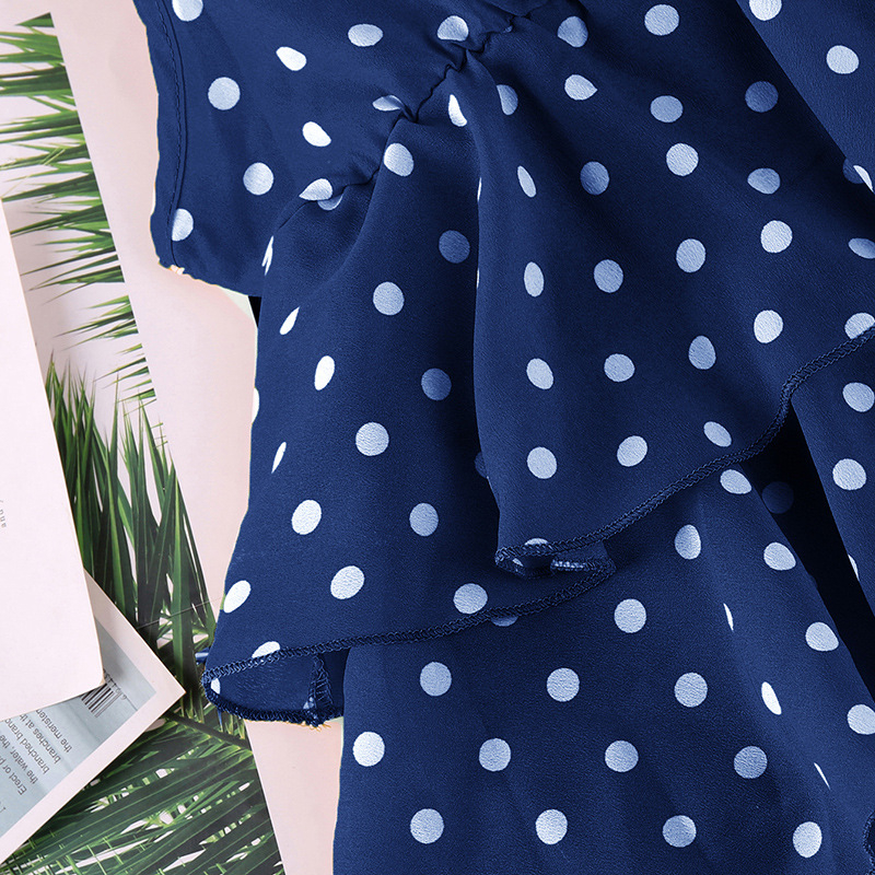 Rochie de vară pentru fete, haine pentru copii 2025, Europa și Statele Unite, fustă cu bretele de prințesă, stil occidental, cu punct de ondulare, en-gros, pentru copii de mari dimensiuni