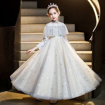 Παιδικό φόρεμα υποδοχής για κορίτσια, φόρεμα χορωδίας μαθητών δημοτικού σχολείου, φόρεμα ποίησης, απαγγελία πιάνου, 1 Ιουνίου