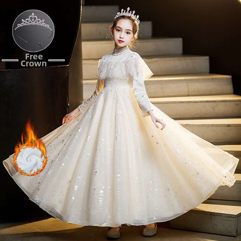 Παιδικό φόρεμα υποδοχής για κορίτσια, φόρεμα χορωδίας μαθητών δημοτικού σχολείου, φόρεμα ποίησης, απαγγελία πιάνου, 1 Ιουνίου