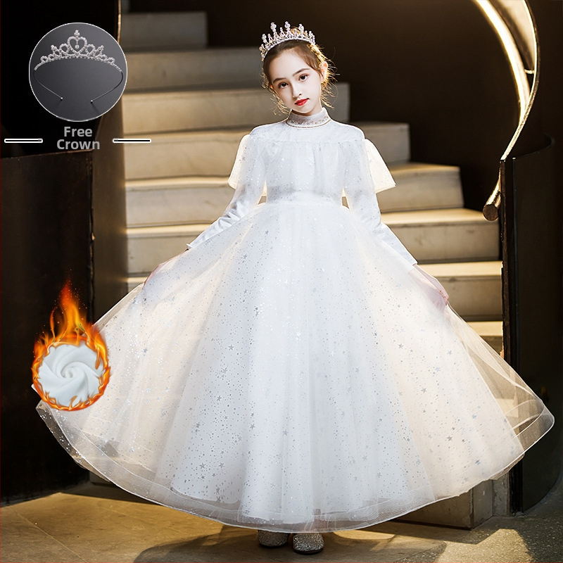 Παιδικό φόρεμα υποδοχής για κορίτσια, φόρεμα χορωδίας μαθητών δημοτικού σχολείου, φόρεμα ποίησης, απαγγελία πιάνου, 1 Ιουνίου