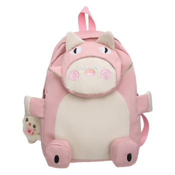 Uus Lõuna-Korea kott armas pehme armas hai kass nukk koomiksikott seljakott lapsemeelne tüdrukute õpilase seljakott