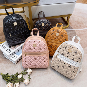 Lielas ietilpības vecu ziedu mugursoma 2024 jaunas somas Ārējās tirdzniecības sieviešu soma vairumtirdzniecības apdrukāta mugursoma korejiešu studentu skolas soma