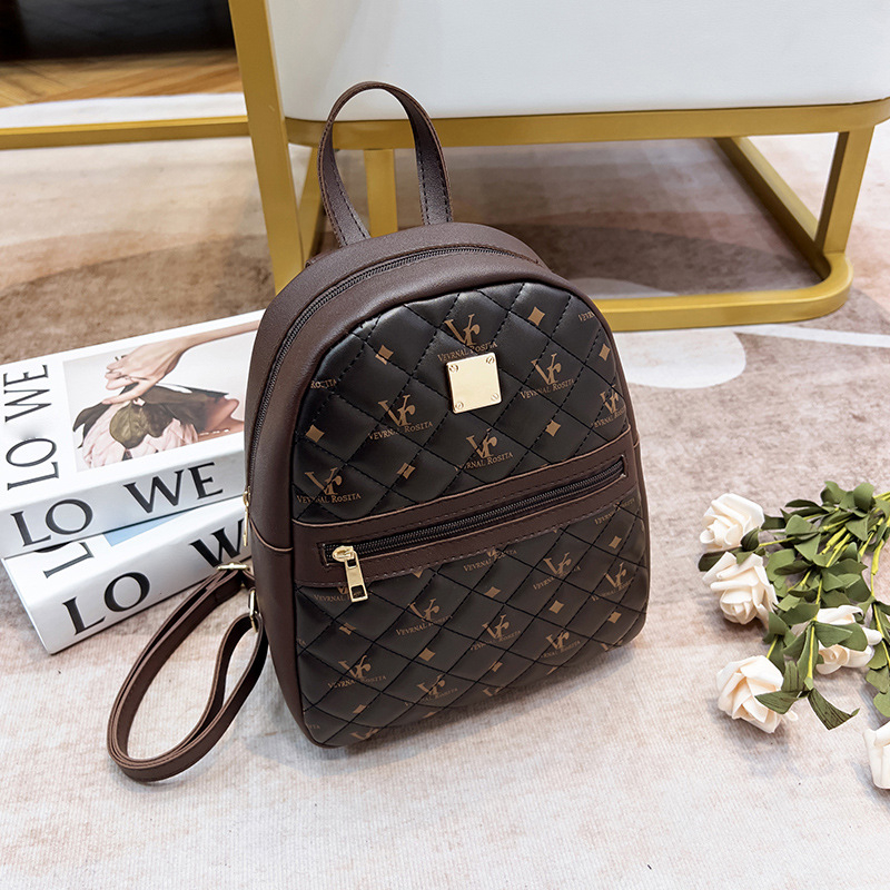 Lielas ietilpības vecu ziedu mugursoma 2024 jaunas somas Ārējās tirdzniecības sieviešu soma vairumtirdzniecības apdrukāta mugursoma korejiešu studentu skolas soma