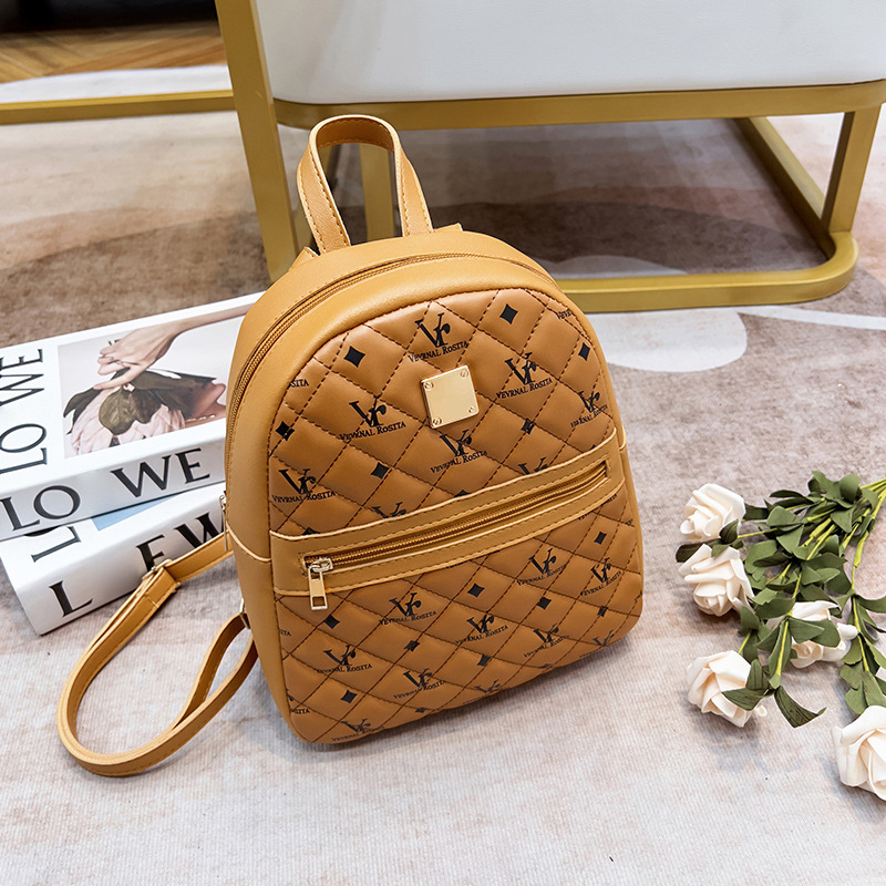 Lielas ietilpības vecu ziedu mugursoma 2024 jaunas somas Ārējās tirdzniecības sieviešu soma vairumtirdzniecības apdrukāta mugursoma korejiešu studentu skolas soma