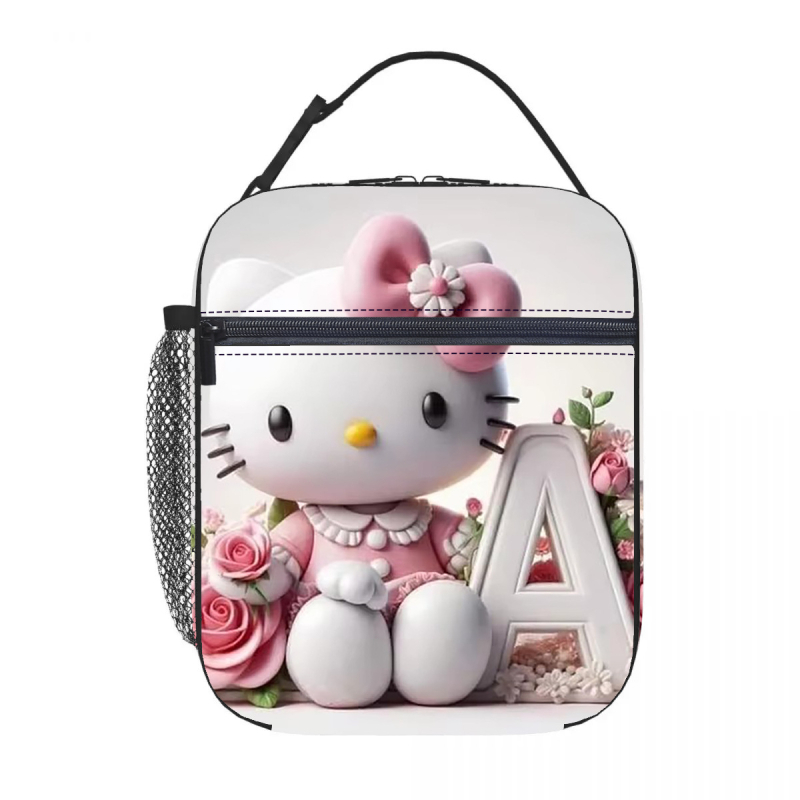 Karštas išpardavimas tarpvalstybiniu mastu, „Hello Kitty“ pietų maišelis su izoliacija, ledo maišelis, pikniko izoliacija, pietų dėžutė, biuro darbuotojams su ryžių maišeliu