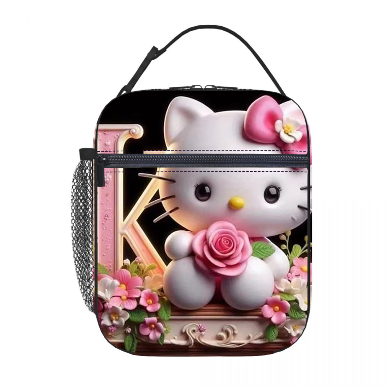 Karštas išpardavimas tarpvalstybiniu mastu, „Hello Kitty“ pietų maišelis su izoliacija, ledo maišelis, pikniko izoliacija, pietų dėžutė, biuro darbuotojams su ryžių maišeliu