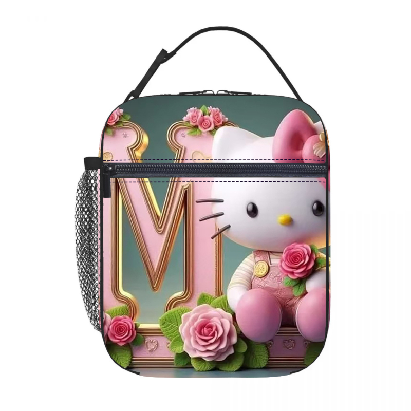 Karštas išpardavimas tarpvalstybiniu mastu, „Hello Kitty“ pietų maišelis su izoliacija, ledo maišelis, pikniko izoliacija, pietų dėžutė, biuro darbuotojams su ryžių maišeliu