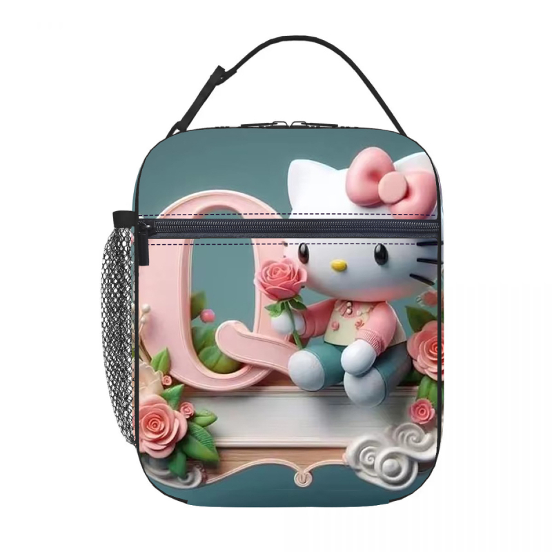 Karštas išpardavimas tarpvalstybiniu mastu, „Hello Kitty“ pietų maišelis su izoliacija, ledo maišelis, pikniko izoliacija, pietų dėžutė, biuro darbuotojams su ryžių maišeliu