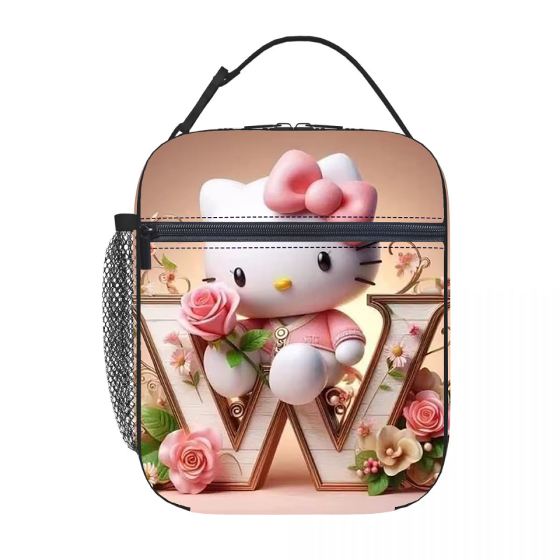 Karštas išpardavimas tarpvalstybiniu mastu, „Hello Kitty“ pietų maišelis su izoliacija, ledo maišelis, pikniko izoliacija, pietų dėžutė, biuro darbuotojams su ryžių maišeliu